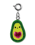 Glitter Avocado Charm