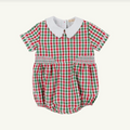 Brentley Bubble, Richmond Red & Kiawah Kelly Green Gingham