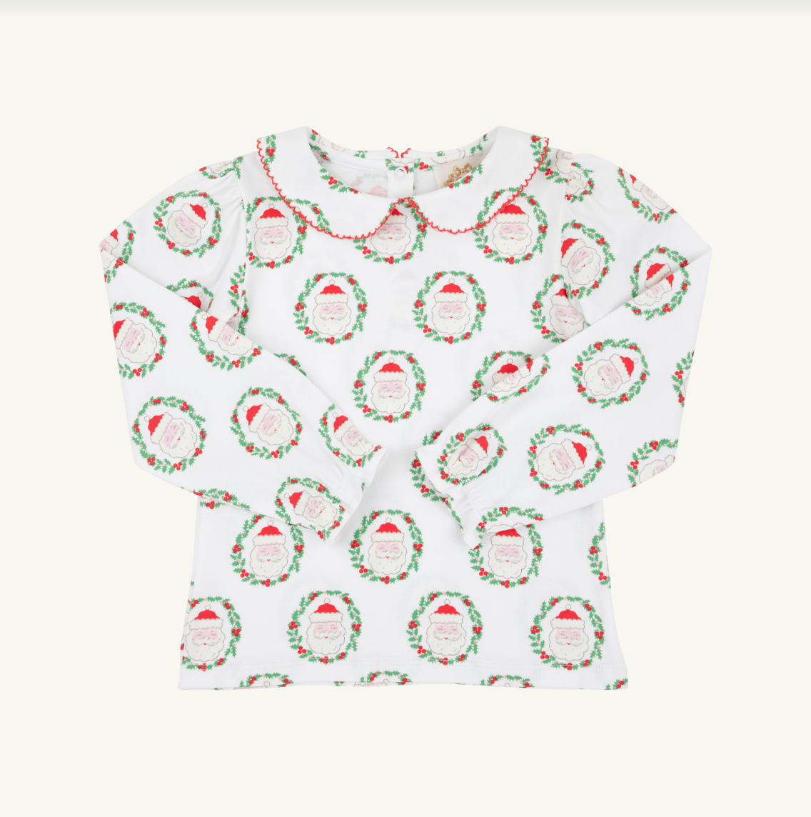 Maude's Peter Pan Collar Shirt, North Pole Potrait