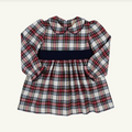 Long Sleeve Cindy Lou Sash Dress, Paris Pike Plaid