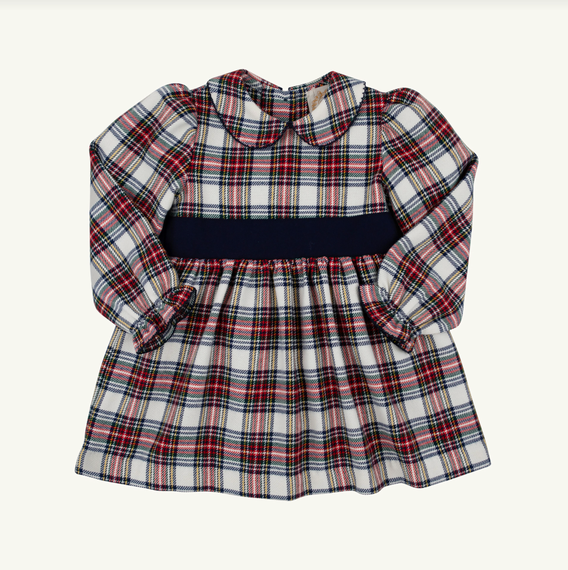 Long Sleeve Cindy Lou Sash Dress, Paris Pike Plaid