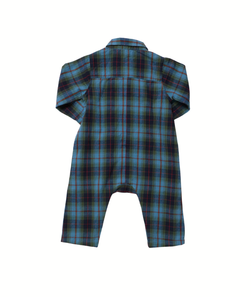 Easton Jumper, Blue Tartan