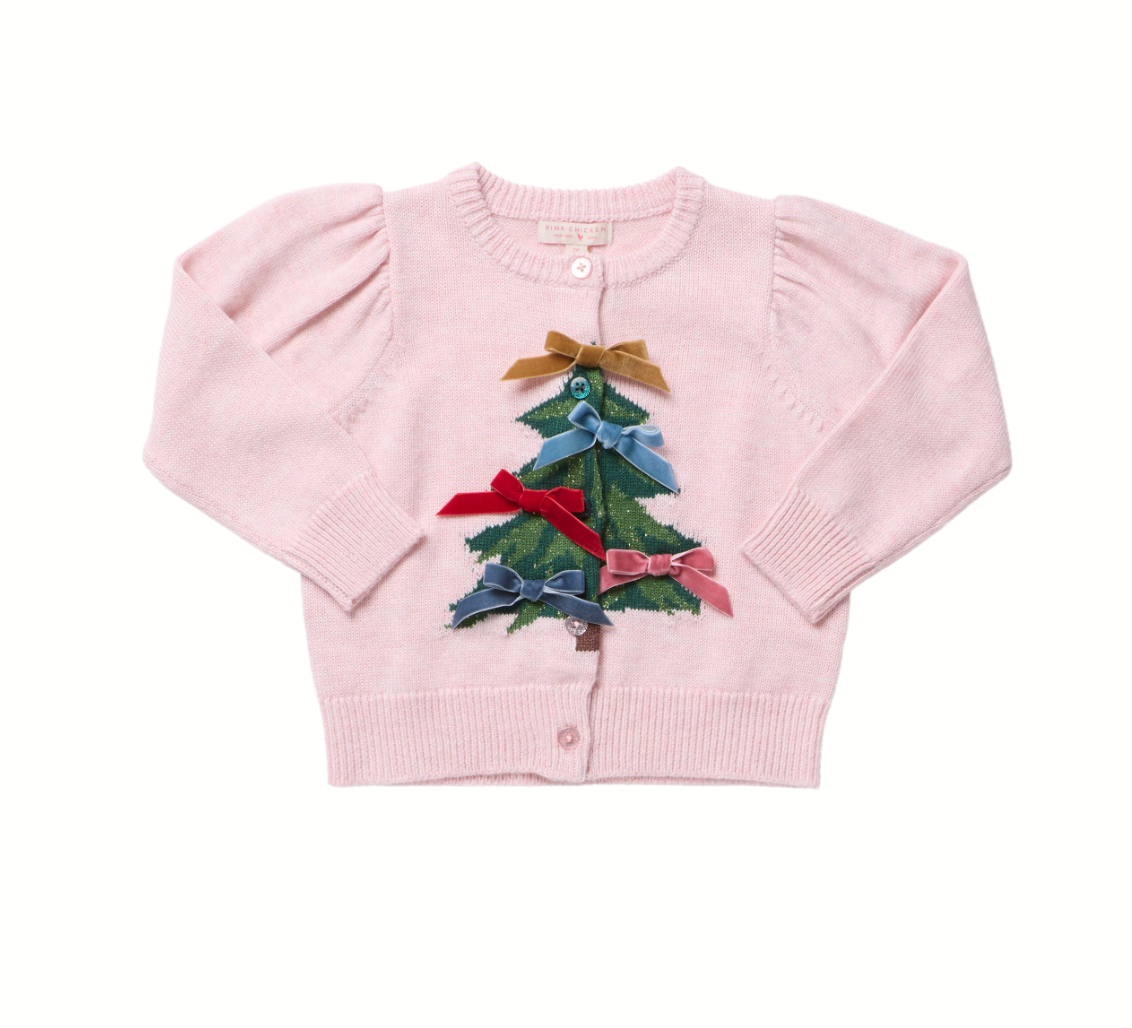 Constance Sweater, Tree Bows