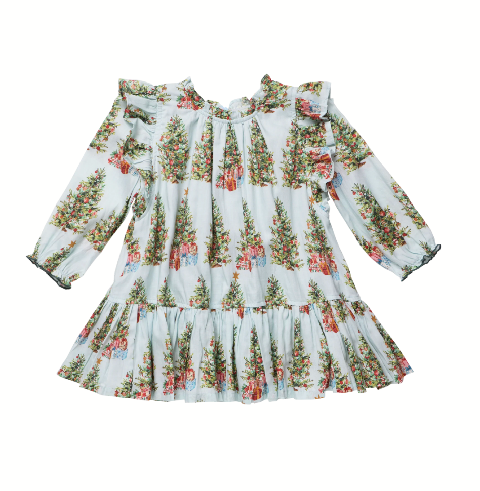 Harper Dress, Trees & Presents