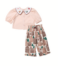 Noelle 2 Piece Set, Gingerbread Houses