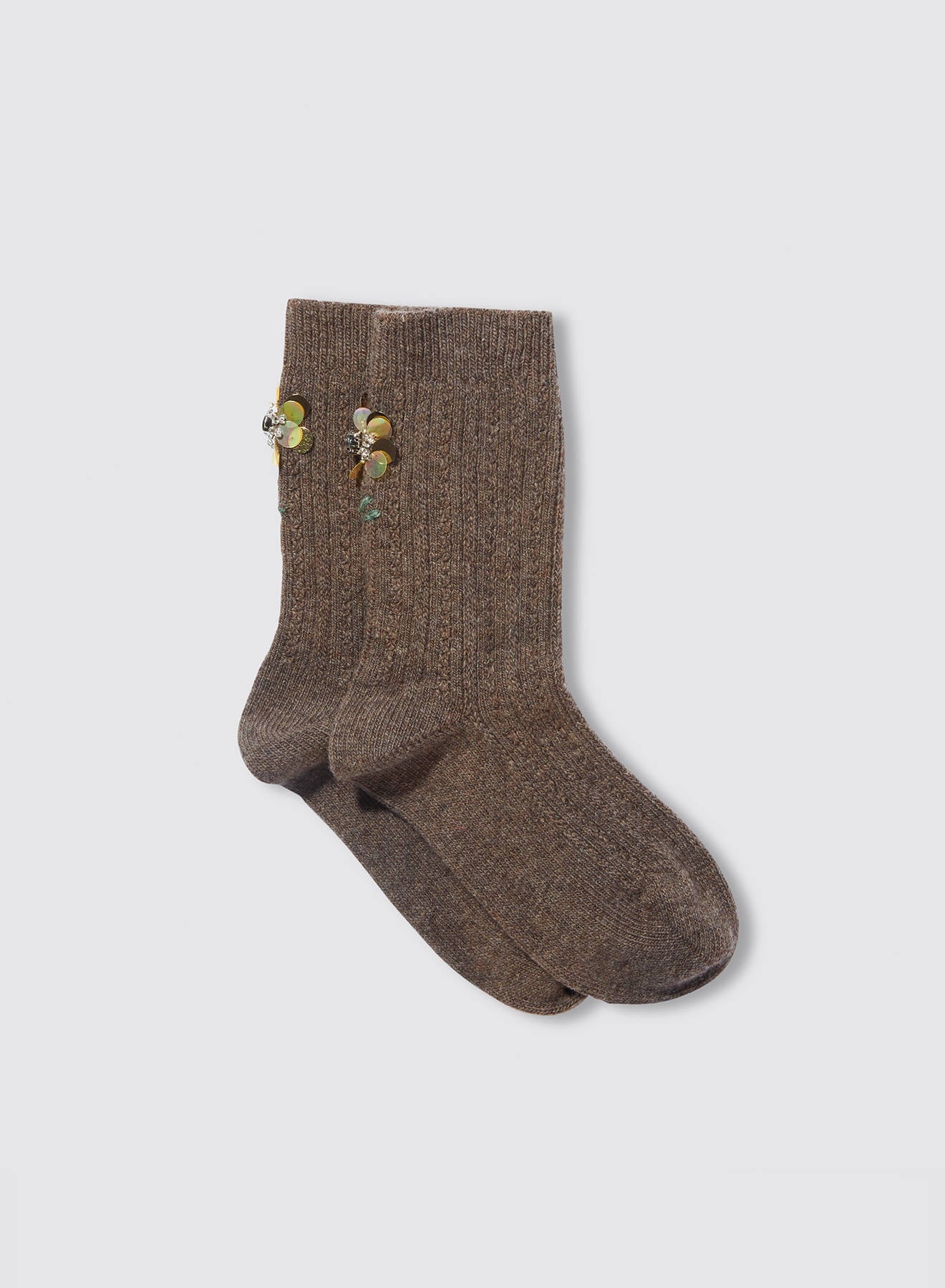Snowly Socks, Nutmeg