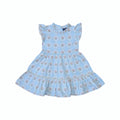 Ruffle Dress, Garden Trellis