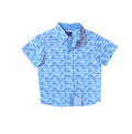 Short Sleeve Button Down Shirt, Off the Hook