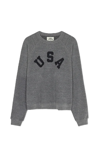 USA Raglan Crew