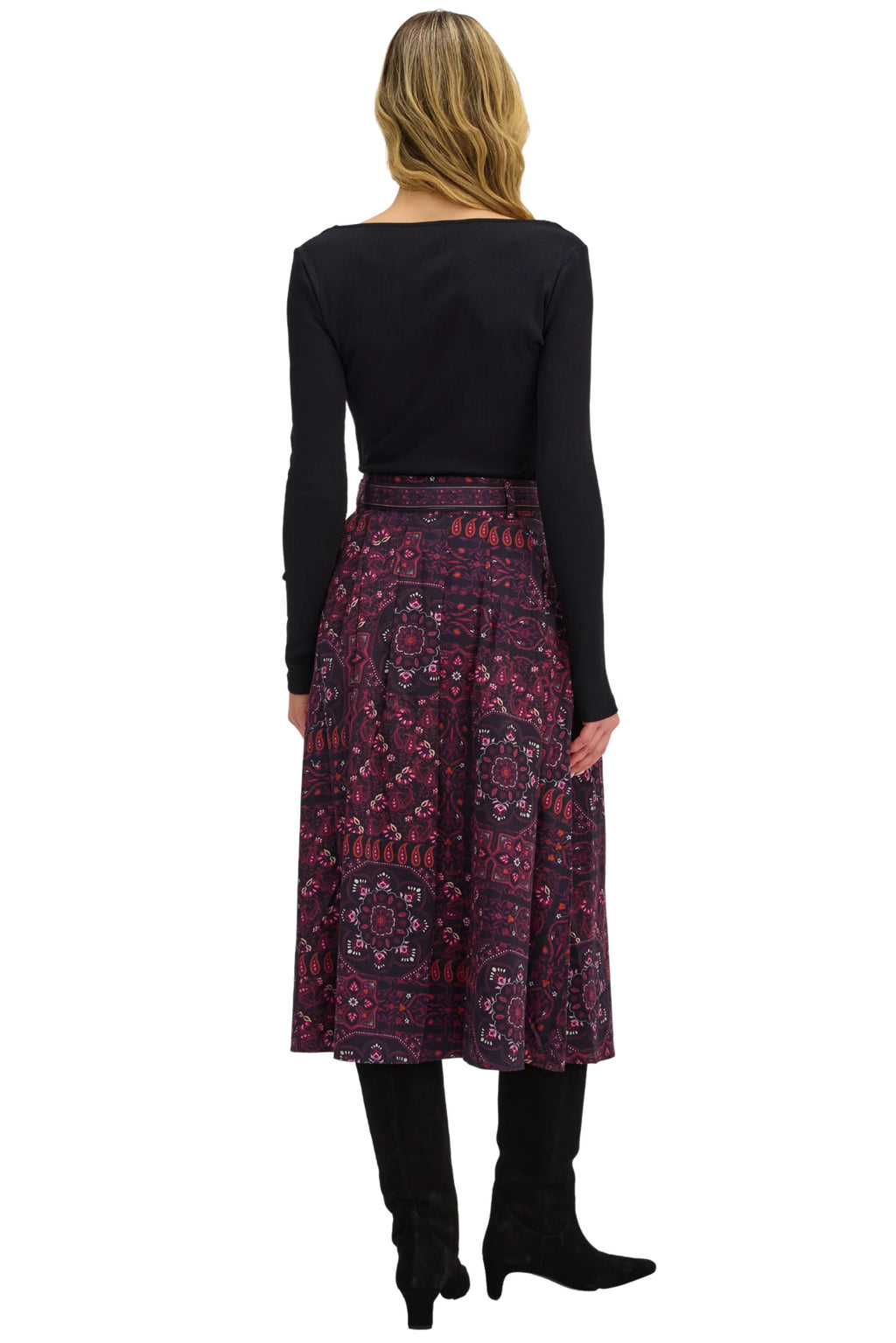 Lakelyn Knit Top, Black
