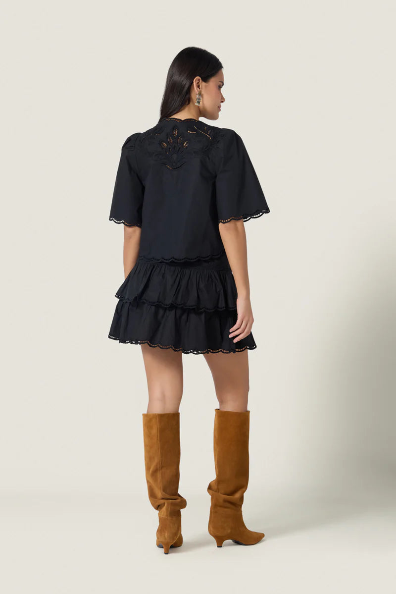 Vinetta Top, Onyx Black