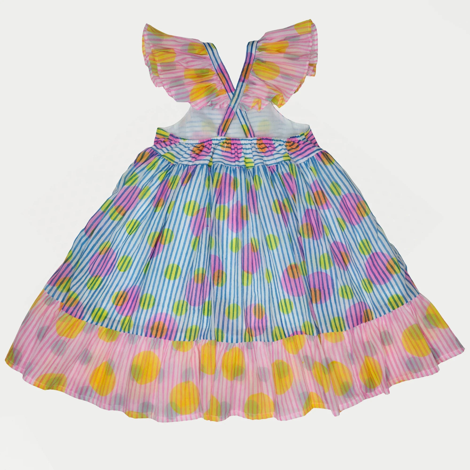 Abby Dress, Geo Funk Multi