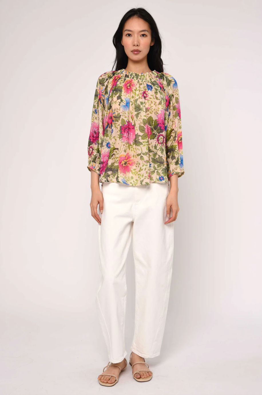 Adriana Top, Milla Floral Print