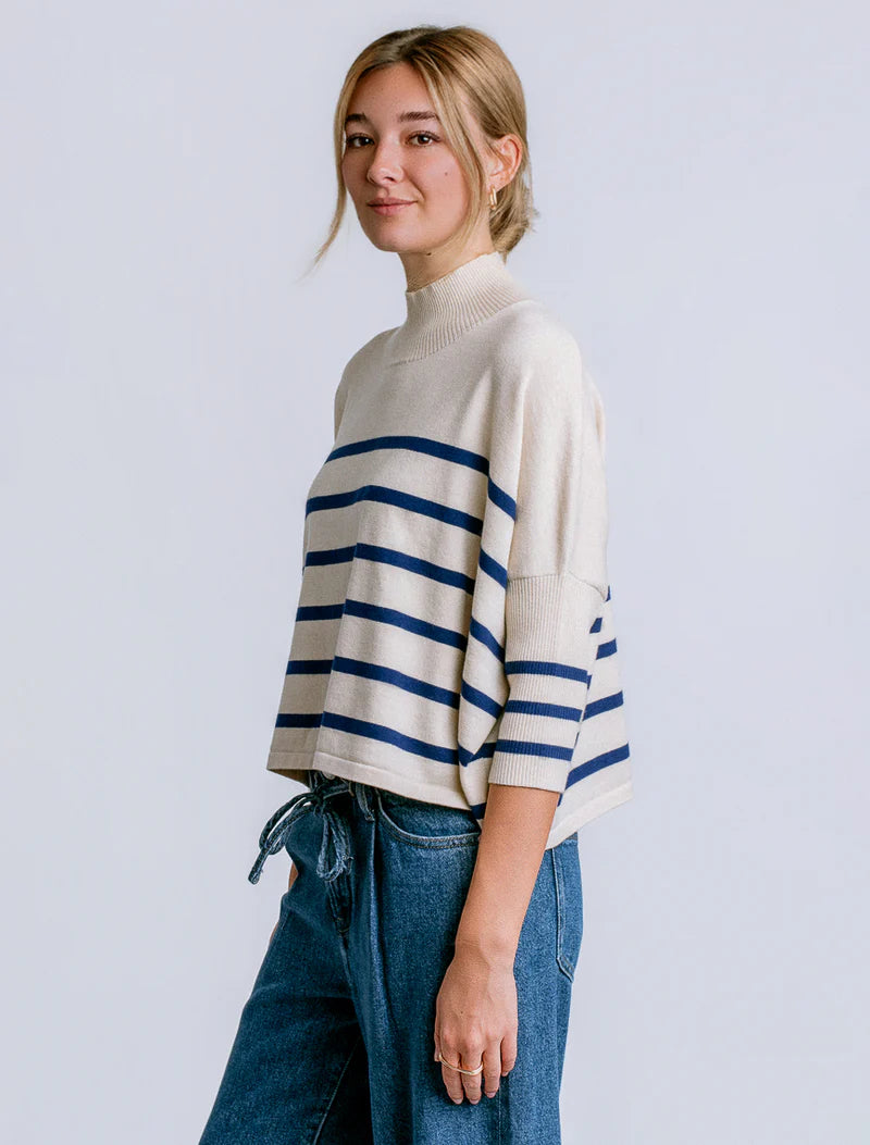 Aja Stripe Top