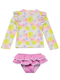 Aloha Vacay Recycled Ruffle Set