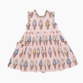 Girls Alyssa Dress, Pink Soft Serve