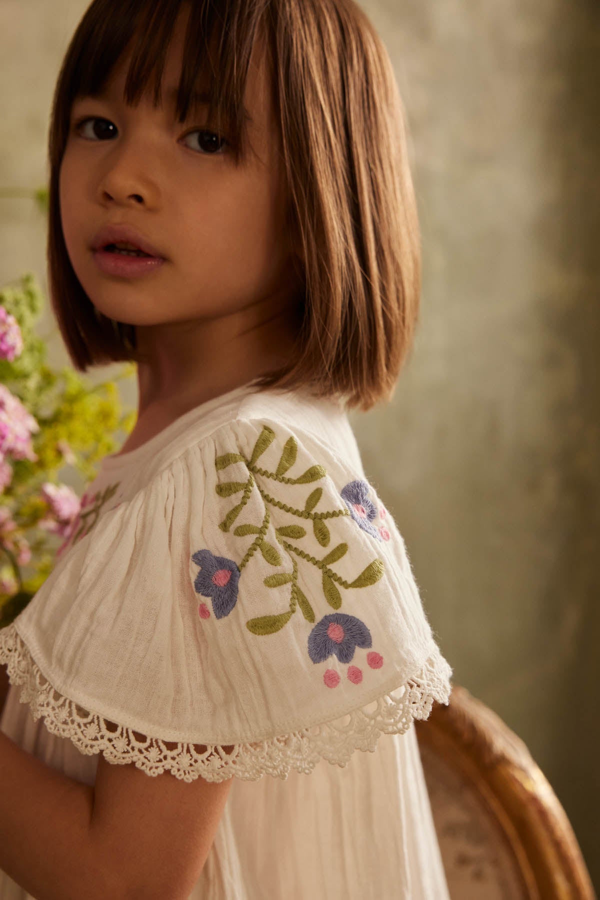 Ana Dress, Off White