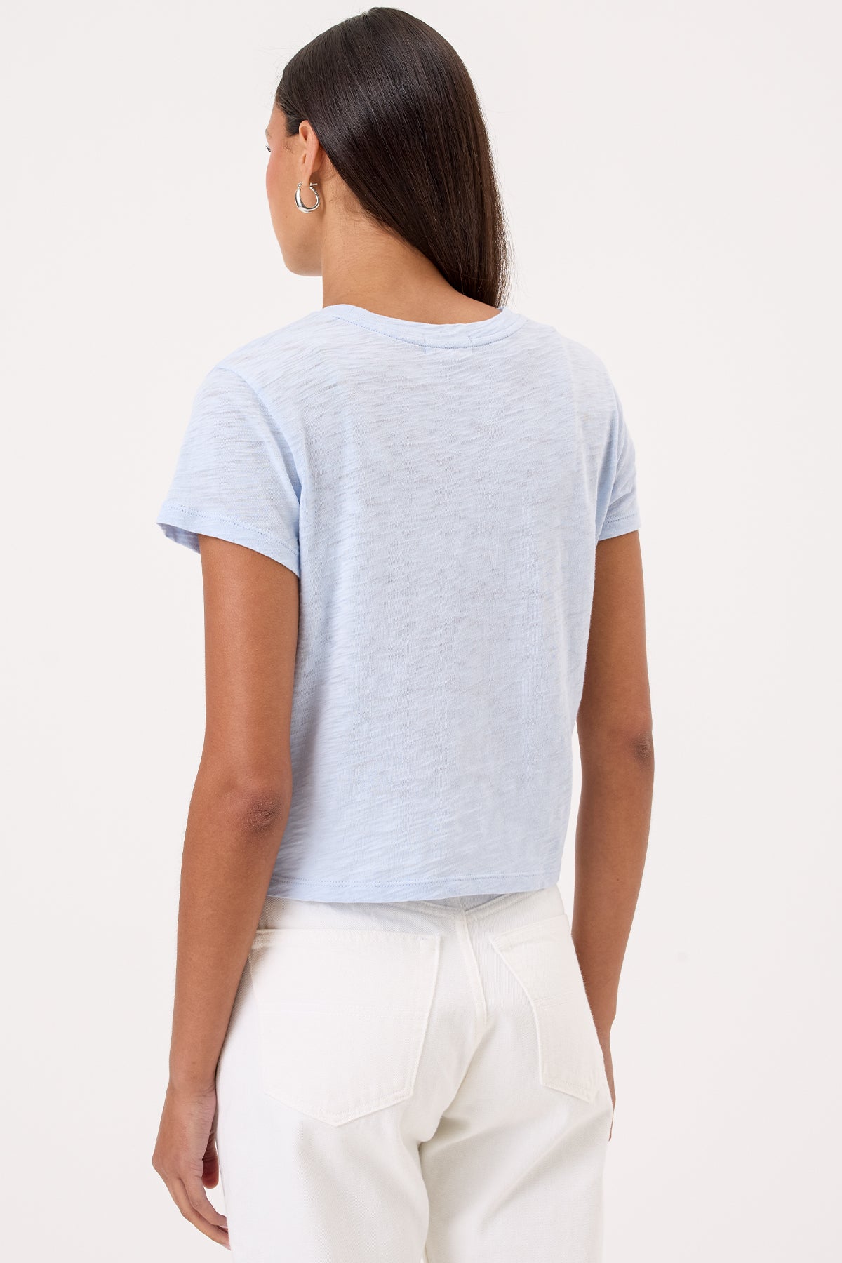 Short Sleeve Andie Tee, Bluebell