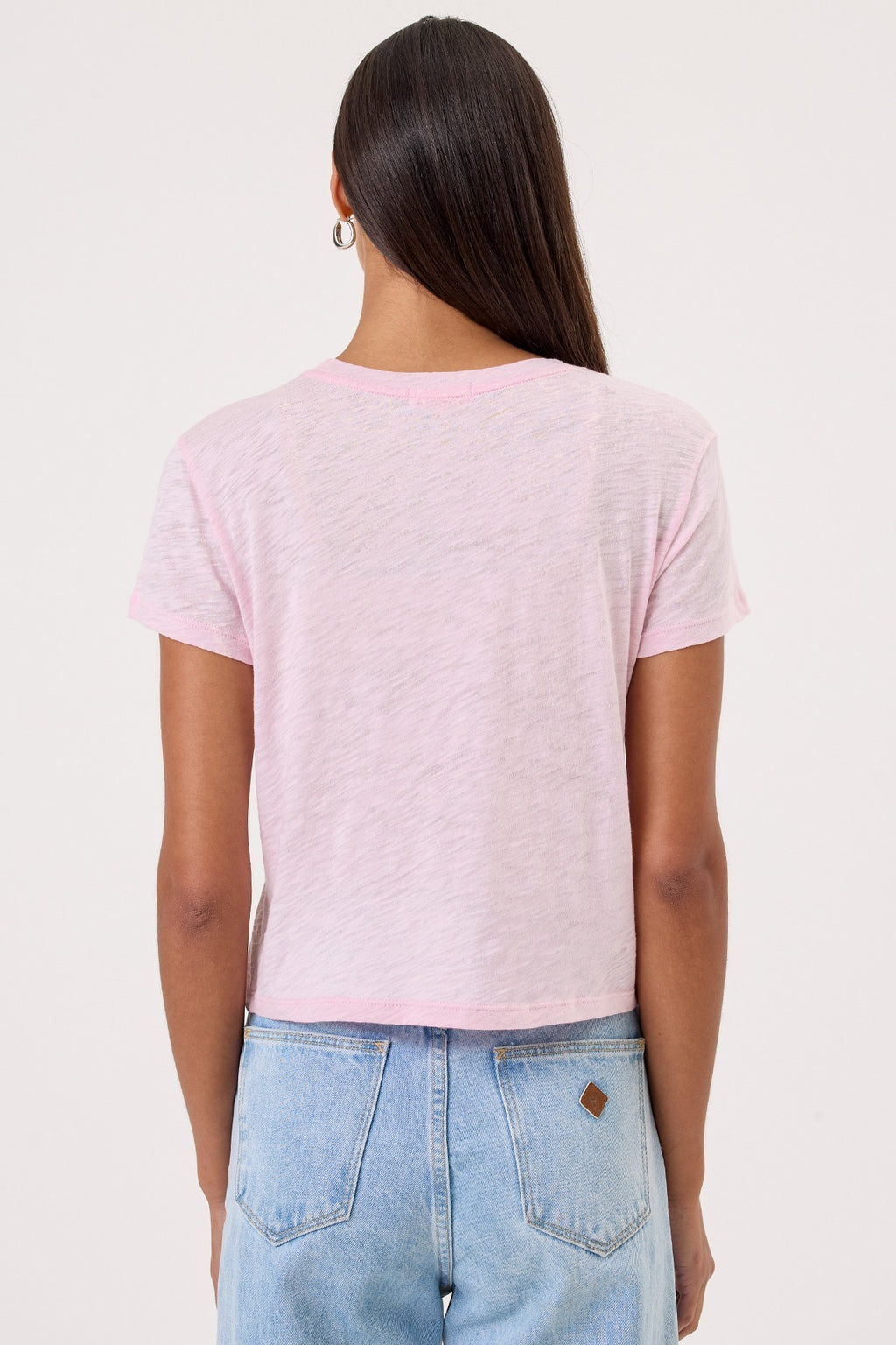 Short Sleeve Andie Tee, Cherry Blossom