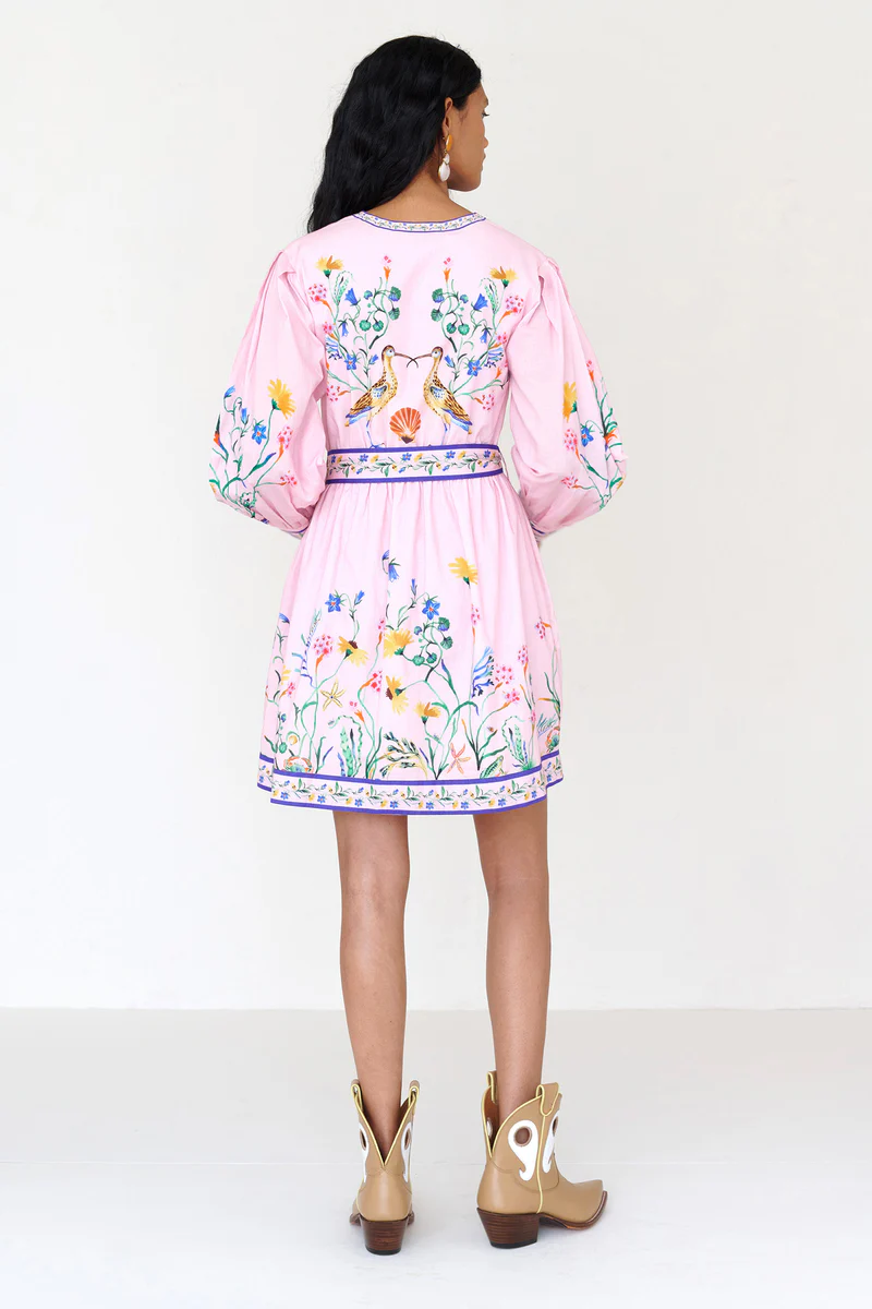 Anne Mini Dress, Tidepool Conch