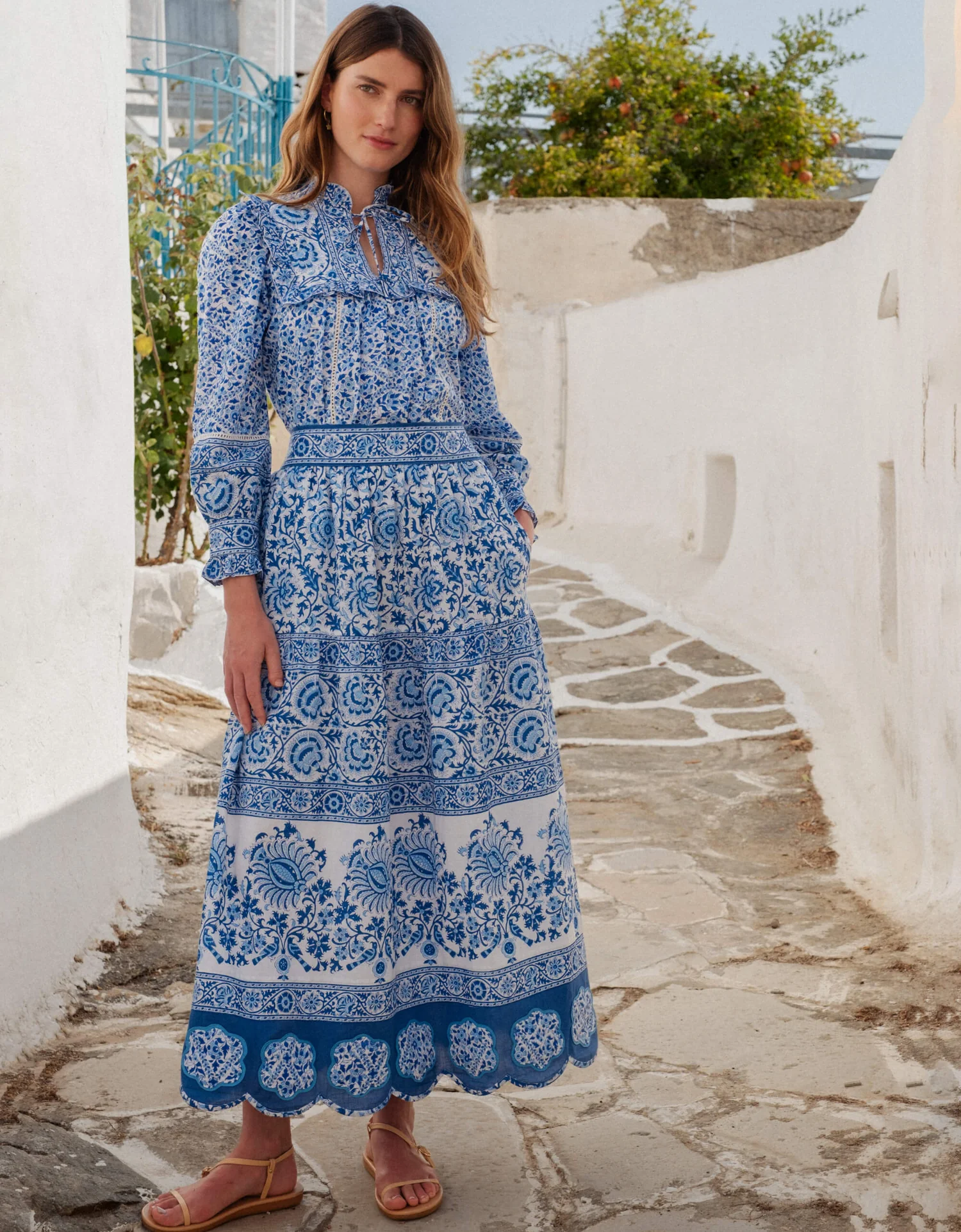 Anora Skirt, Azure