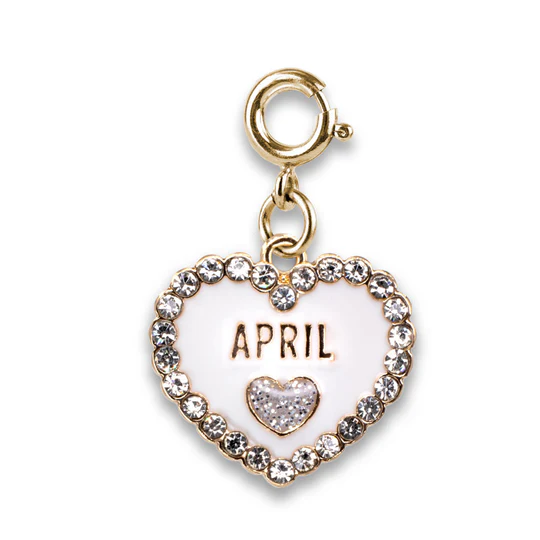April Birthstone Charm