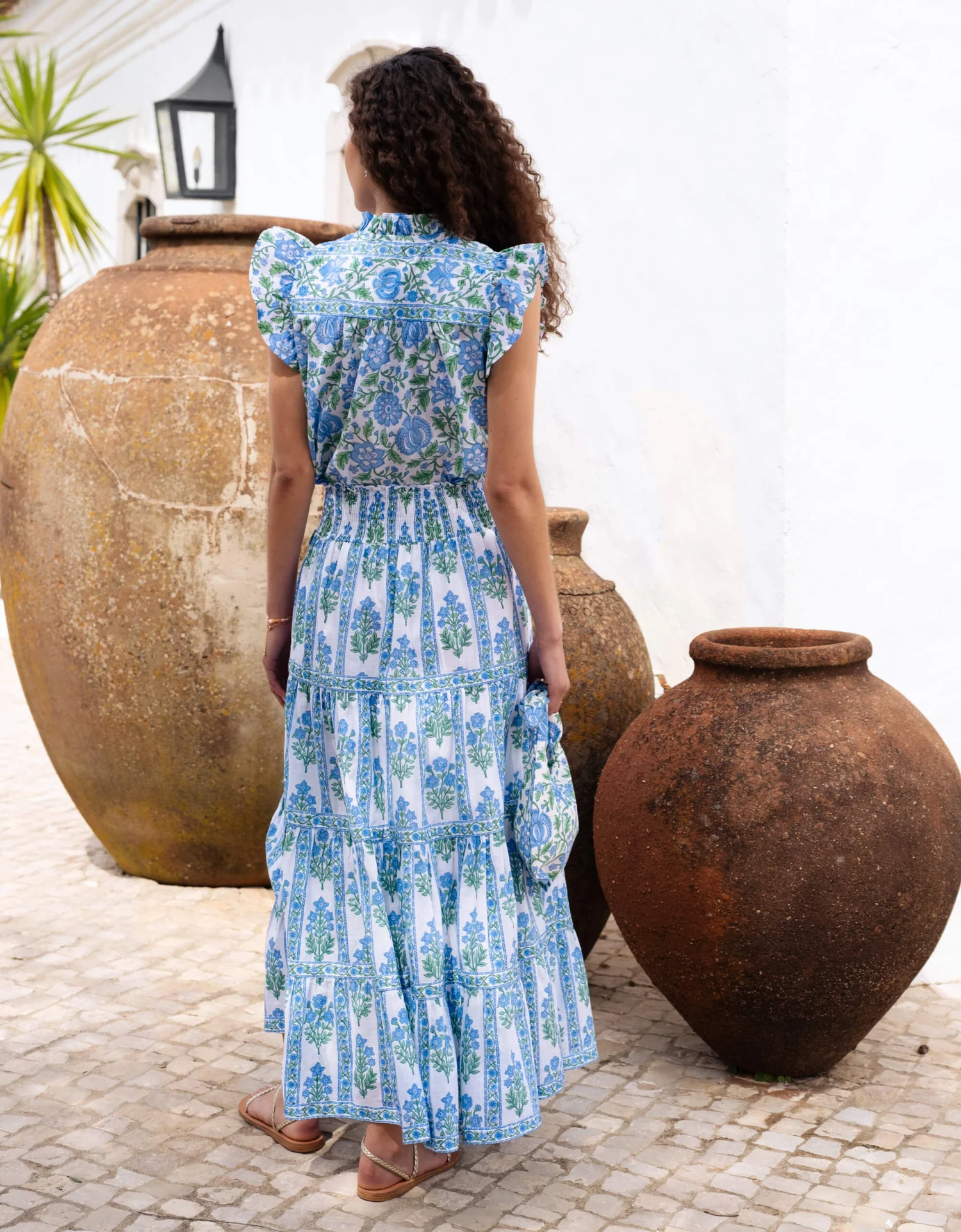 Arles Skirt, Meadow Border