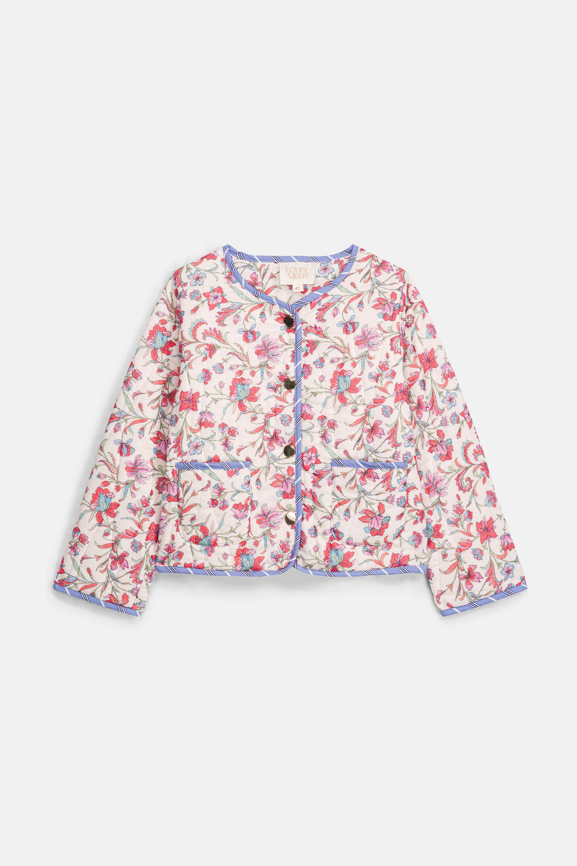 Astrid Jacket, Cream Floral Haven