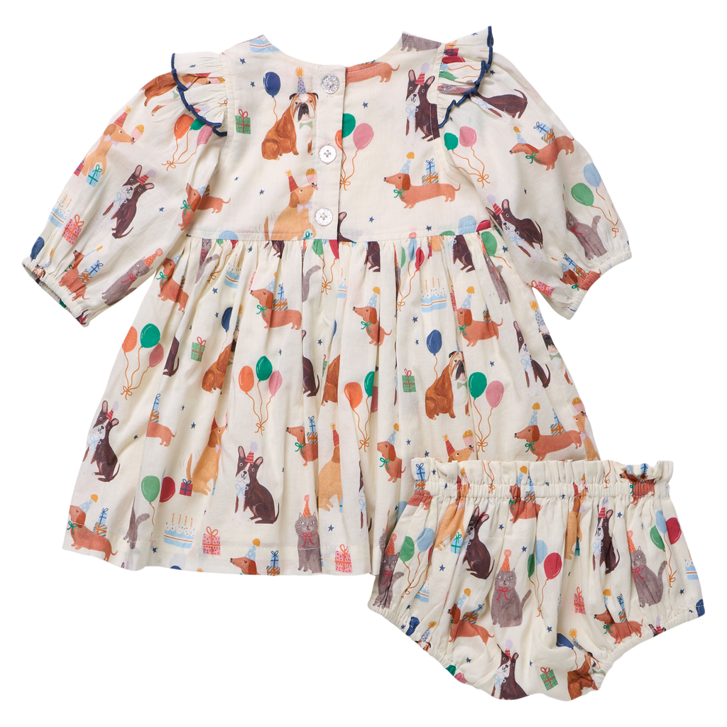 Baby Girls Brooke Dress Set, Party Pets