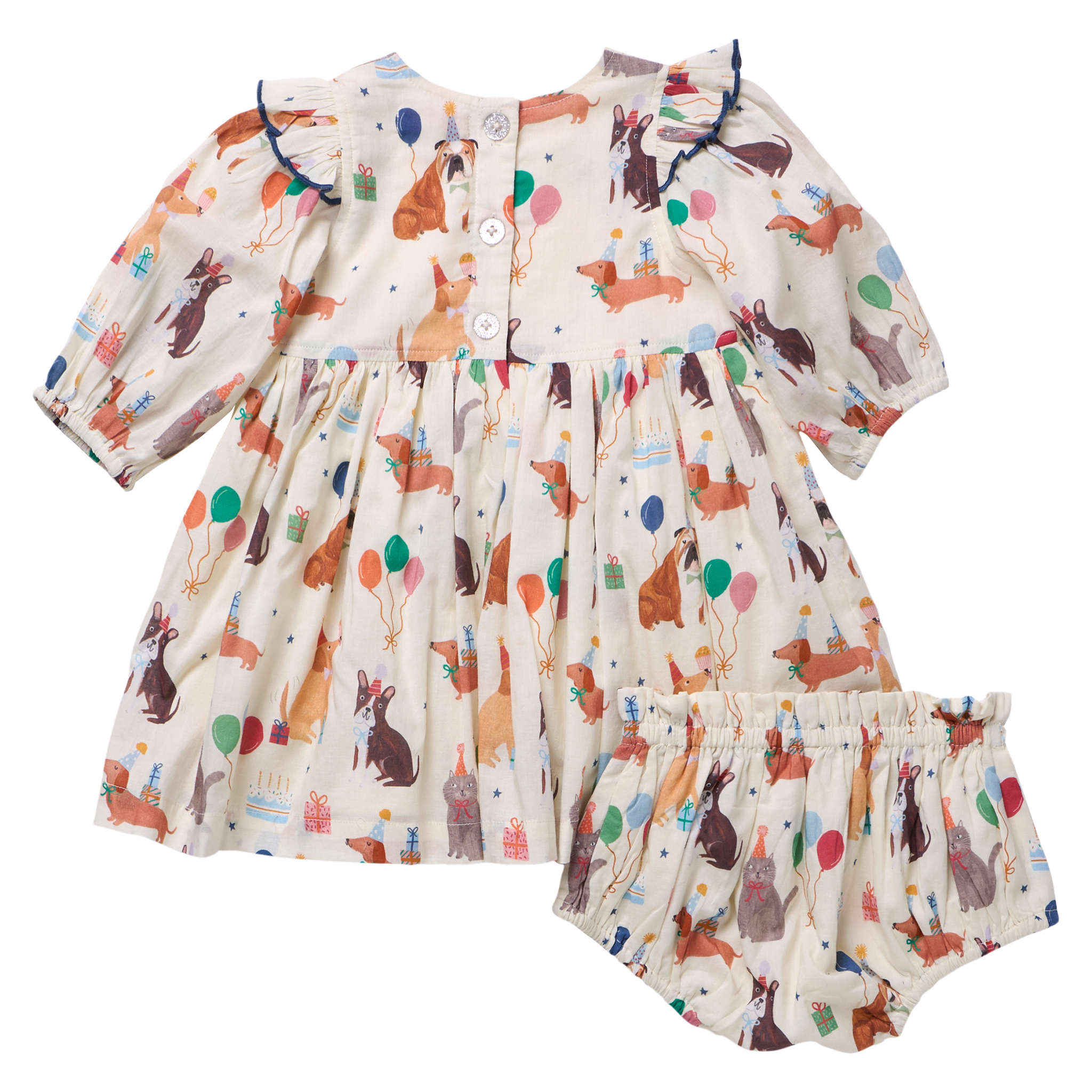 Baby Girls Brooke Dress Set, Party Pets