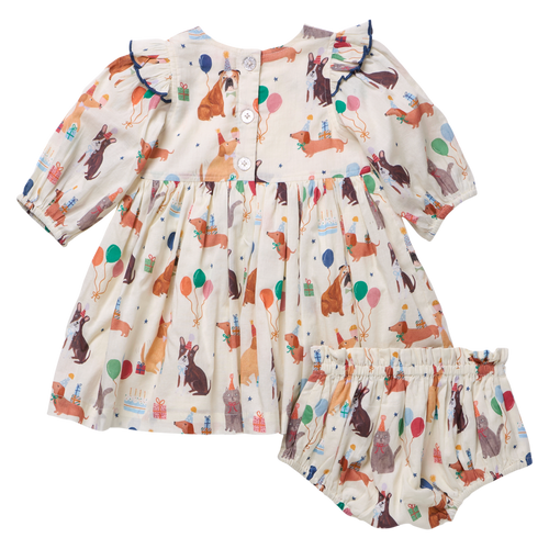 Baby Girls Brooke Dress Set, Party Pets