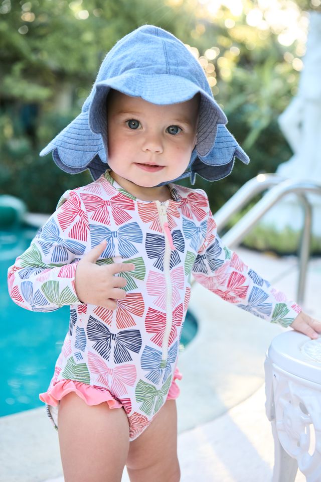 Baby Girls Arden Suit, Multi Bows