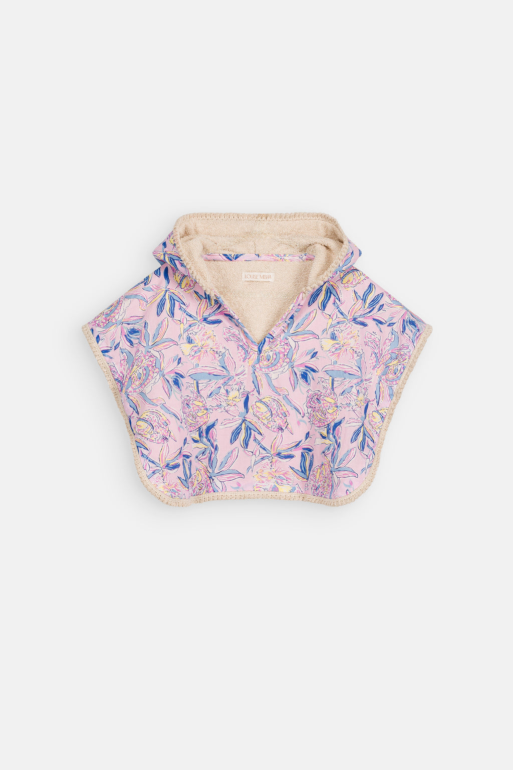 Mael Beach Cape, Pink Lush Paradise