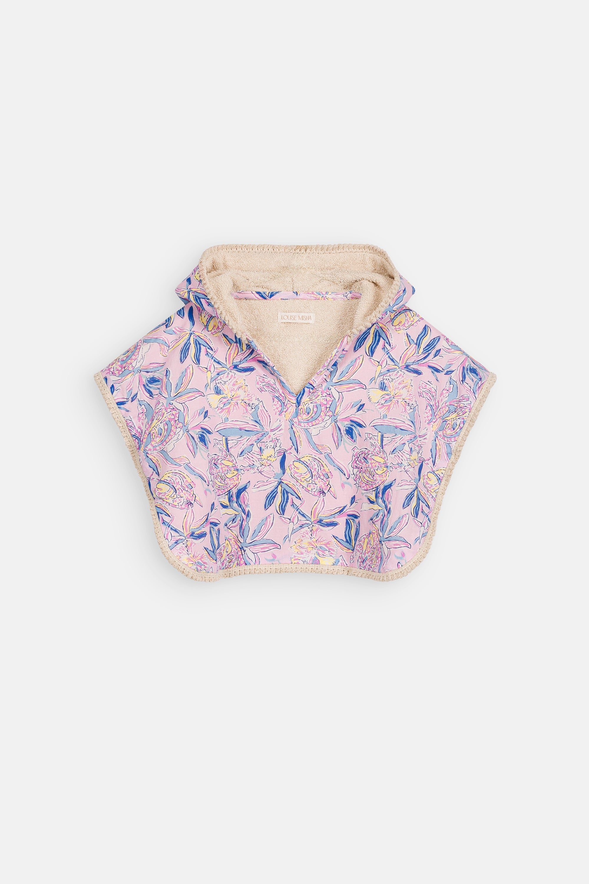Mael Beach Cape, Pink Lush Paradise