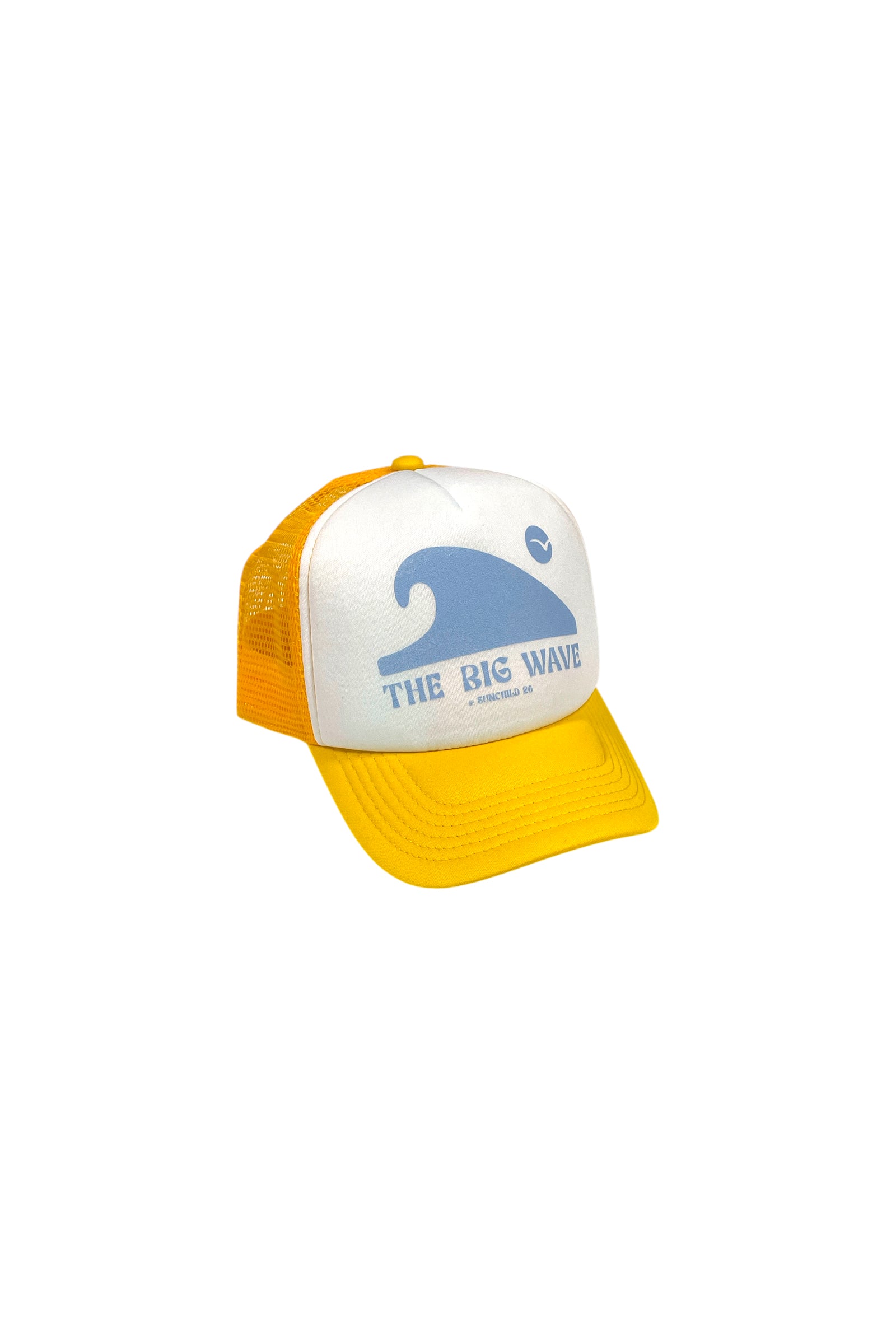 Kids Big Wave Trucker Hat, Soleil