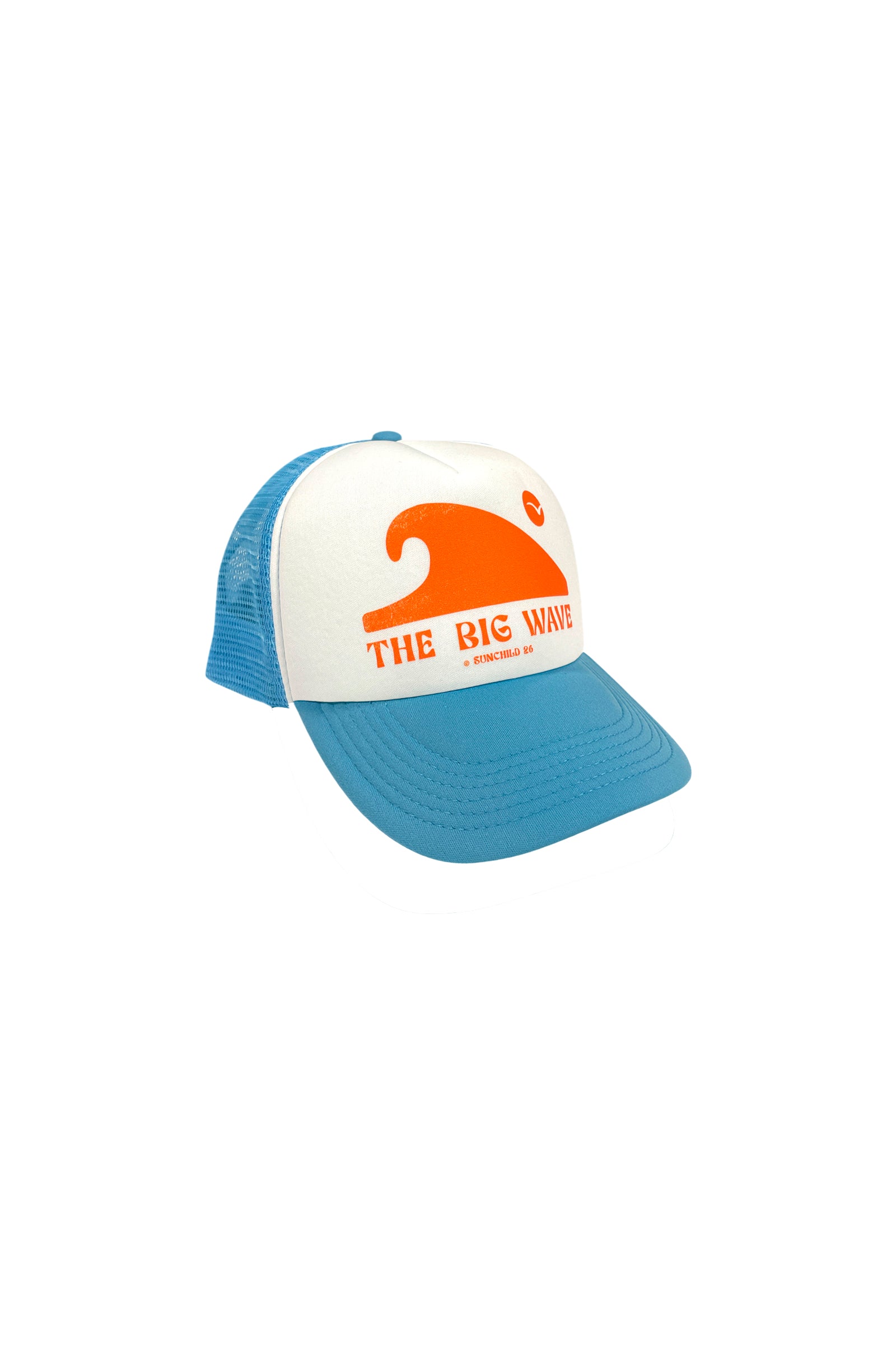 Kids Big Wave Trucker Hat, Mare