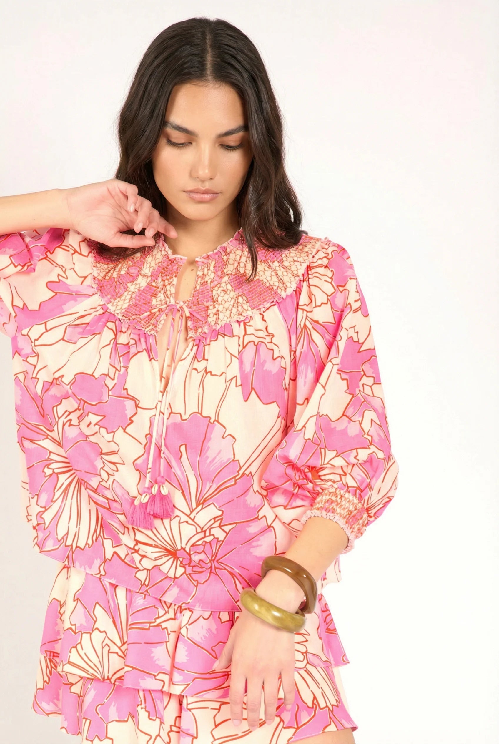 Ysee Blouse, Pink Petal
