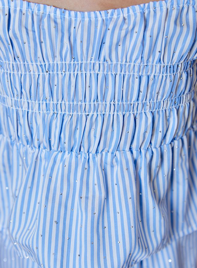 Striped Tank, Blue