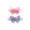 Shimmer Butterflies Hair Clips, Lilac