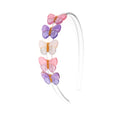 Shimmer Butterflies Headband, Lilac