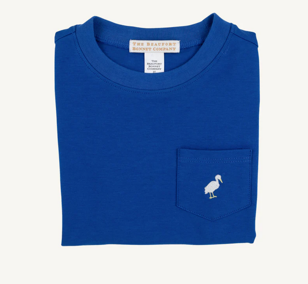 Carter Crewneck, Wood Boat Blue