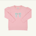 Cassidy Comfy Crewneck Puff Sleeve, Sandpearl Pink