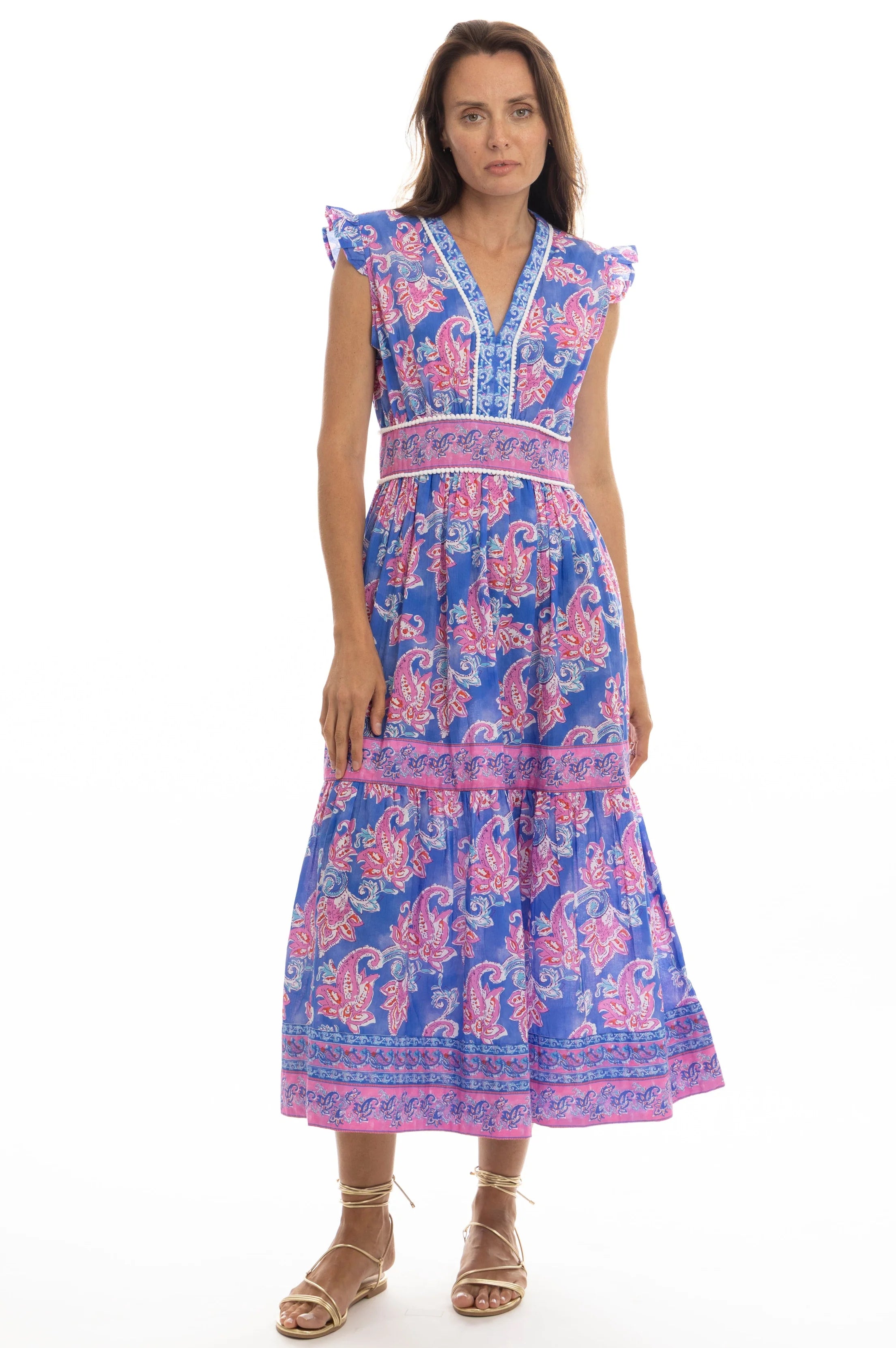 Celine Dress, Periwinkle