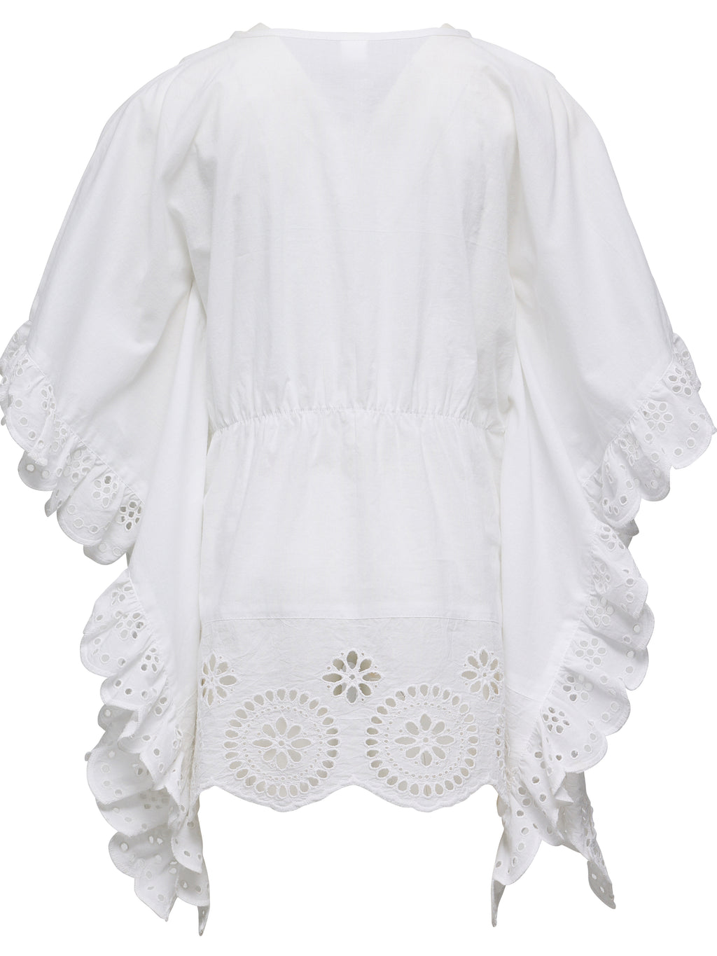 Cesci Eyelet Coverup, White