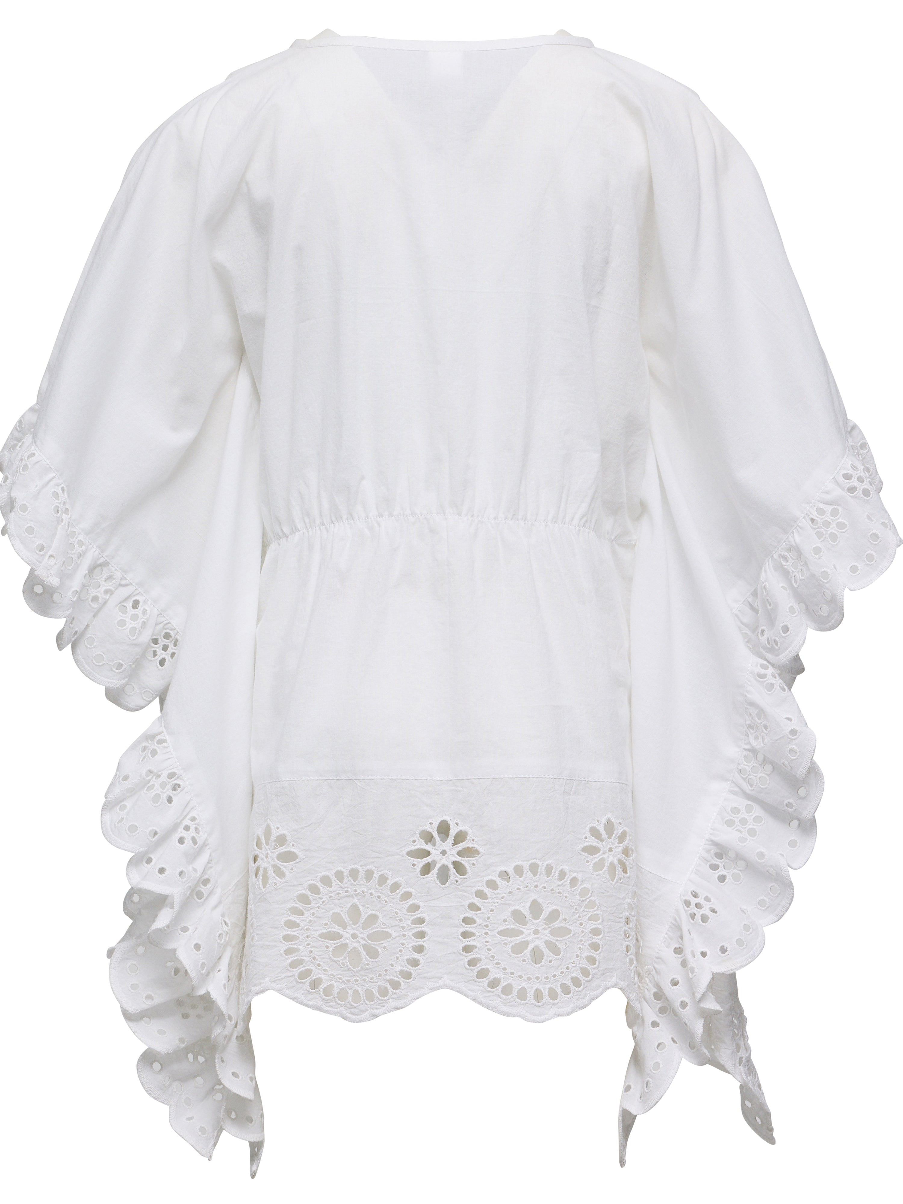 Cesci Eyelet Coverup, White