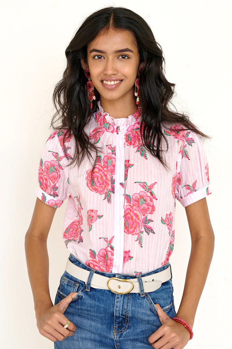 Christina Short Sleeve Shirt, Prism