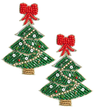 Christmas Tree Earrings