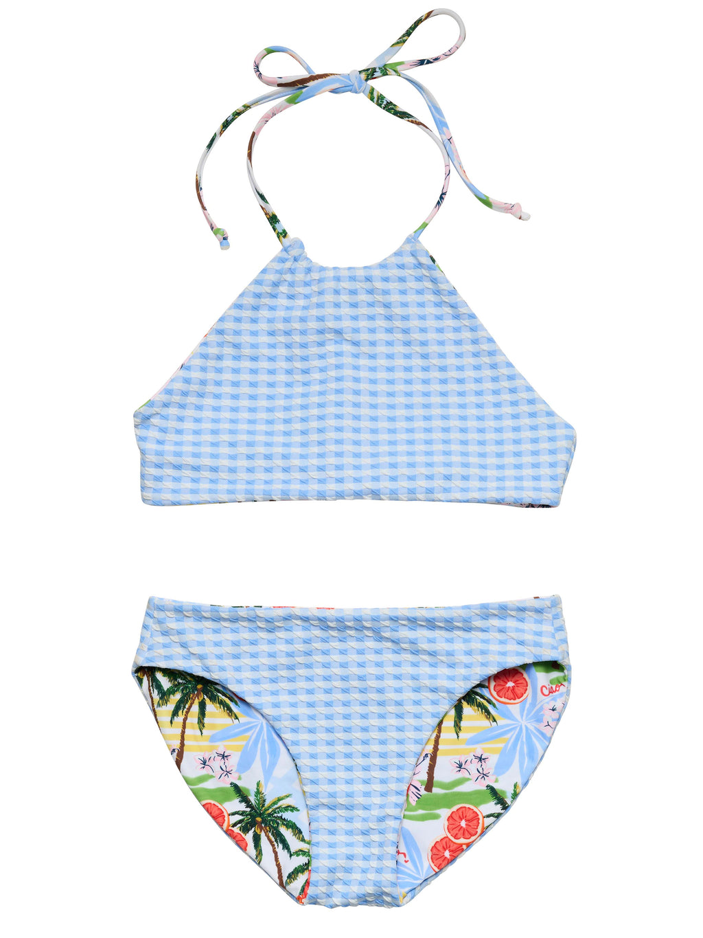 Ciao Paradiso Reversible Halter Bikini