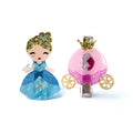 Cinderella & Carriage Hair Clips