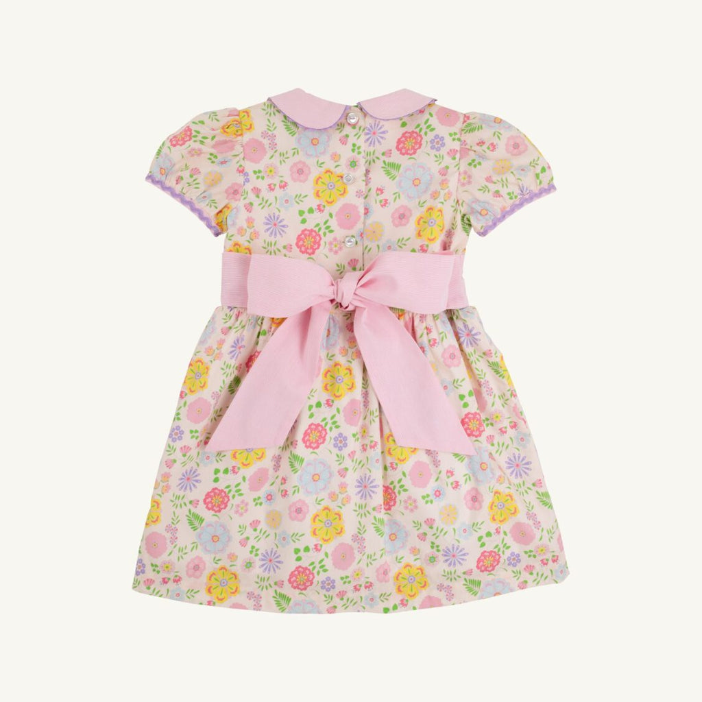 Cindy Lou Sash Dress, Boca Grande Begonia